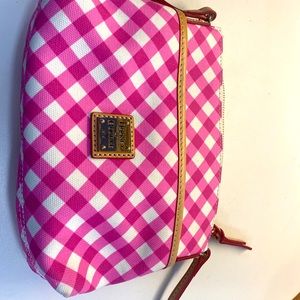 Dooney & Bourke - Pink Gingham Ginger Crossbody